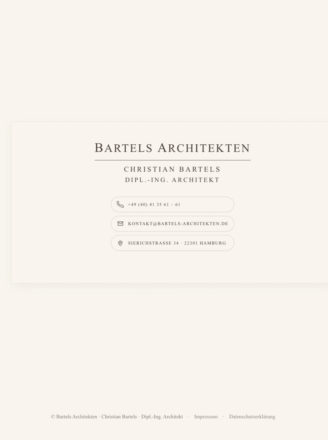 Bartels Architekten
